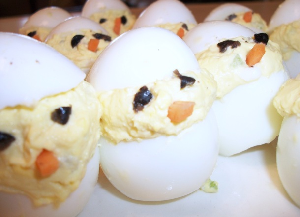 Deviled eggs chicks